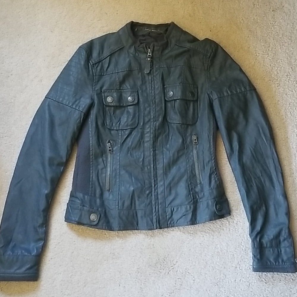Aeropostale Bray Leather Jacket